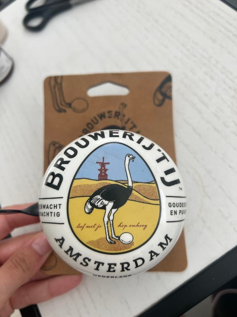 Brouwerij 't IJ Fietsbel - Limited Edition, Ophalen of Verzenden, Zo goed als nieuw