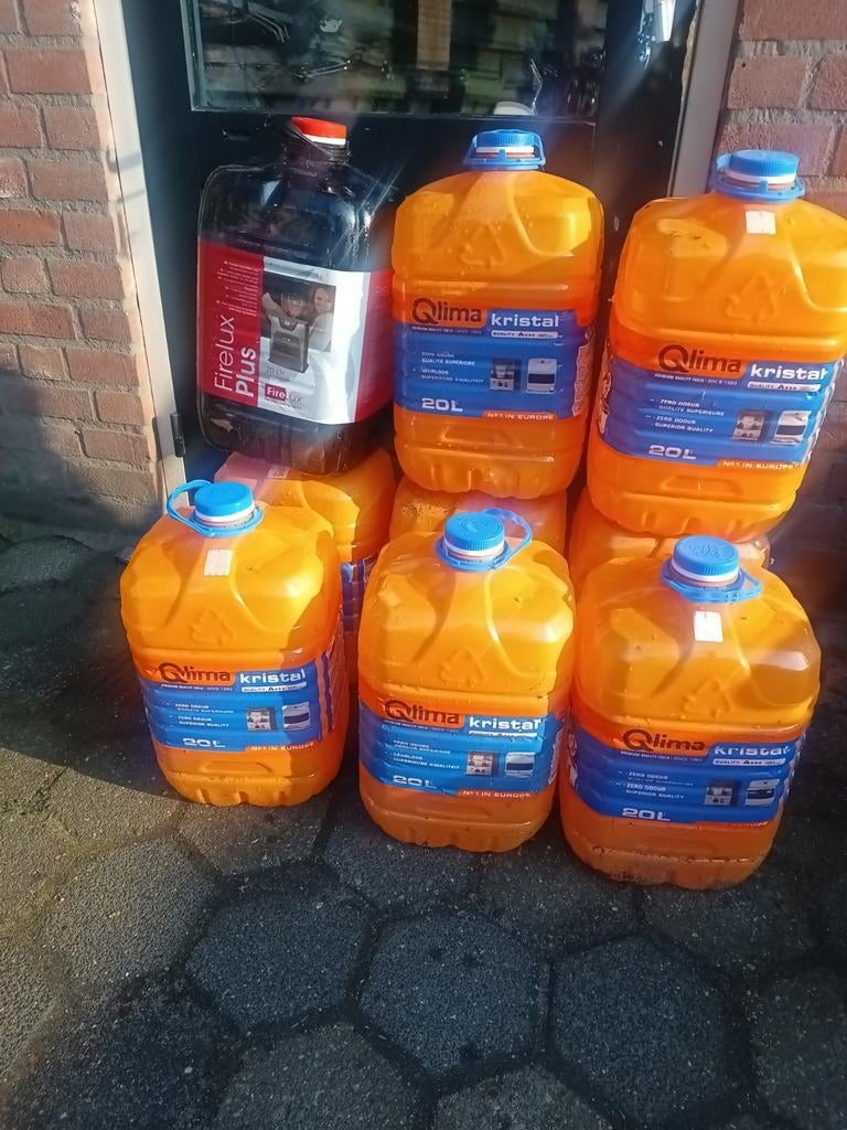 Jerrycans 20 liter, Ophalen, Gebruikt