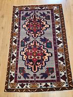 Handgeknoopt oosters tapijt beloutch 132x84, Info@SlatsAntiek.nl, Crème, 100 tot 150 cm, Perzisch