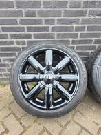 Mini cooper velgen 4x100 met Continental banden, Auto-onderdelen, Banden en Velgen, Ophalen of Verzenden, Zomerbanden, Banden en Velgen