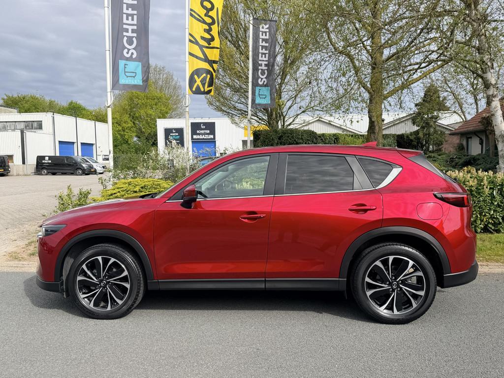 Mazda CX-5 2.5 SkyActiv-G 194PK 2022 Automaat•Leder•Trek, Auto's, Mazda, Gebruikt, 4 cilinders, 2000 kg, 1505 kg