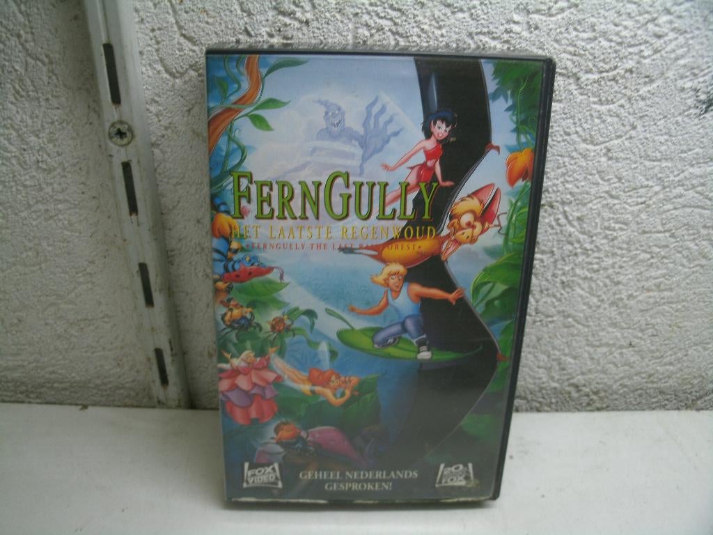 vhs 206a ferngully ned gespr, Cd's en Dvd's, Alle leeftijden, Ophalen of Verzenden, Gebruikt