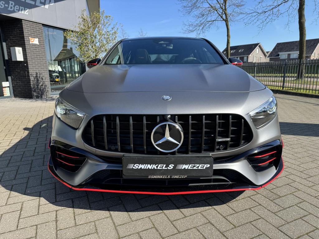 Mercedes-Benz A-klasse AMG 45 S 4MATIC+, Auto's, Automaat, Stof, Gebruikt, 4 cilinders