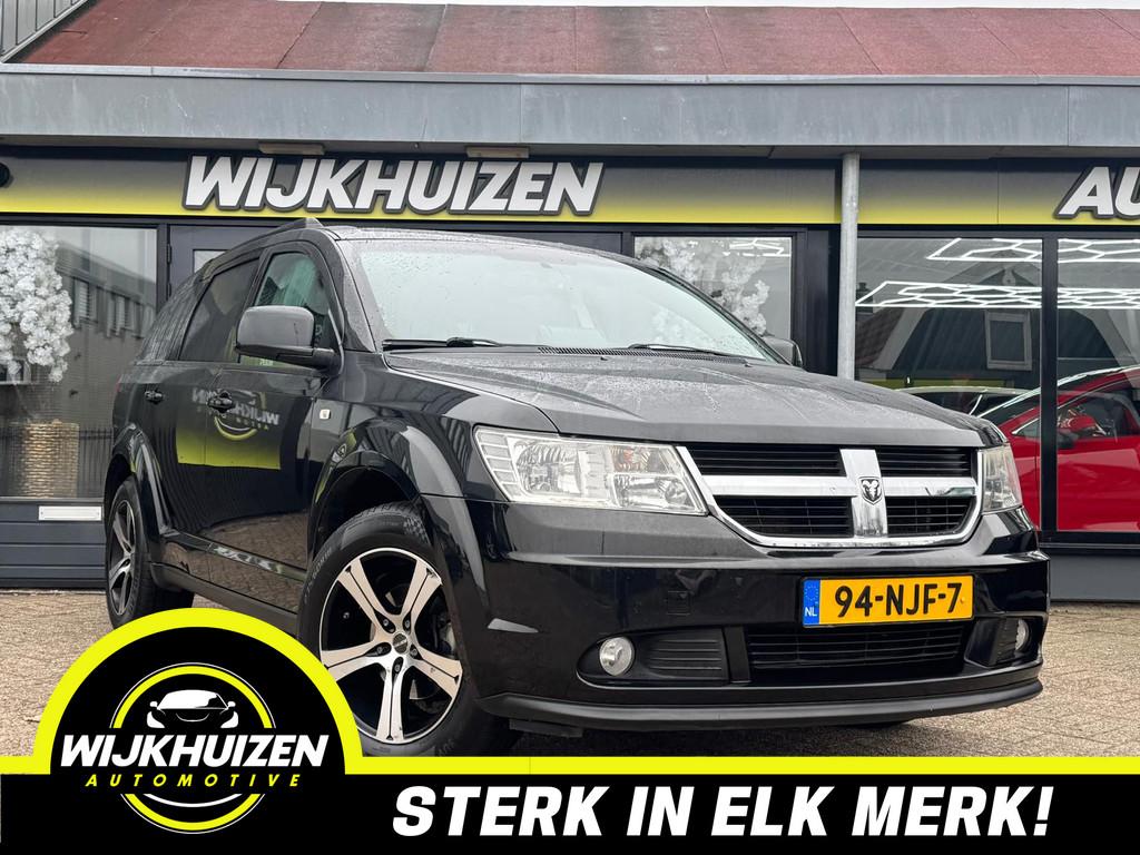 Dodge Journey 2.4 SXT Automaat 7 Persoons met Climate ! Navi, Auto's, Dodge, 450 kg, Gebruikt, 4 cilinders, Zwart