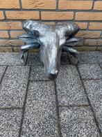 Ijzeren steenbok kop, Ophalen of Verzenden, Zo goed als nieuw