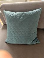 Mooi blauw sierkussen van Claudi, Ophalen of Verzenden, Zo goed als nieuw, Blauw, Vierkant