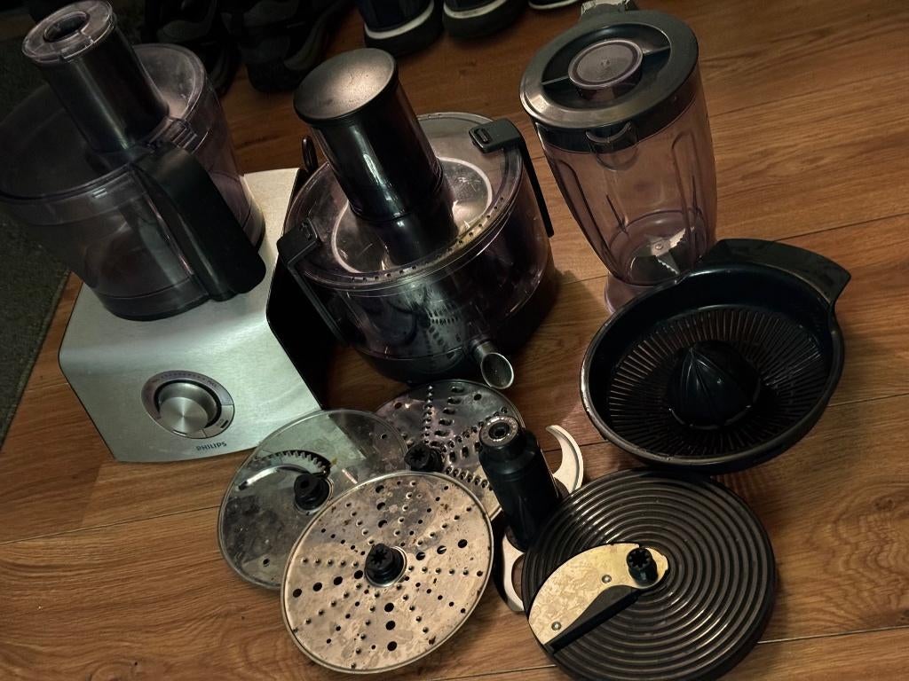 Philips HR7775/00-keukenmachine, Ophalen, Gebruikt, Vaatwasserbestendig, 3 snelheden of meer