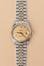 Rolex Datejust 1601 Linen dial, Ophalen, Polshorloge, Zo goed als nieuw, Goud