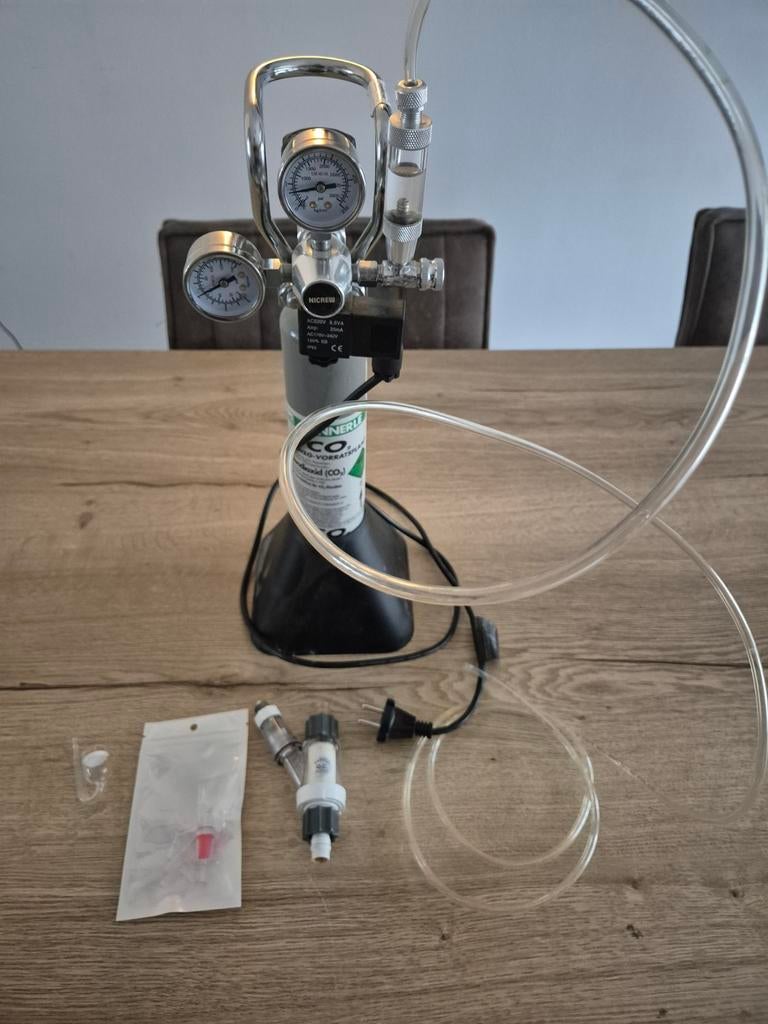 Co2 set 500gr leeg, Witgoed en Apparatuur, Thuistaps, Ophalen of Verzenden, Overige merken