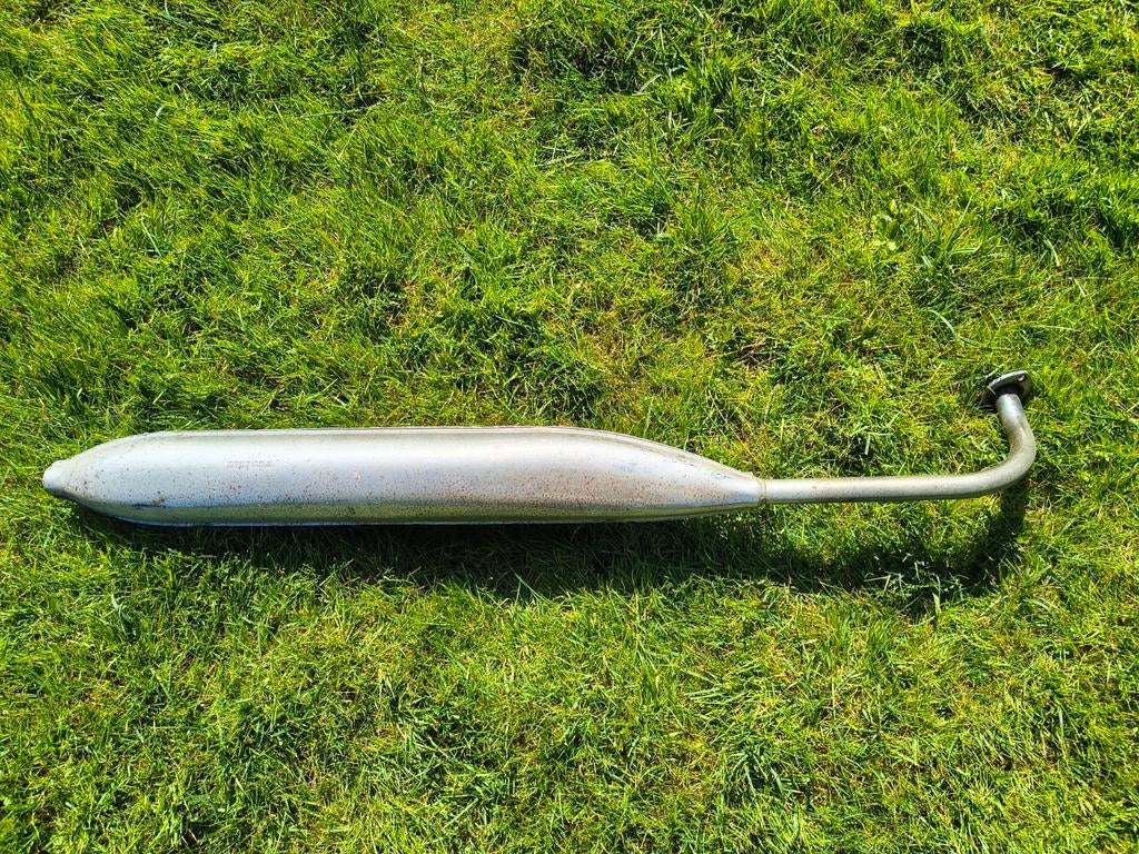 Originele uitlaat Honda CD50, Fietsen en Brommers, Ophalen of Verzenden, Gebruikt, Uitlaat, Honda