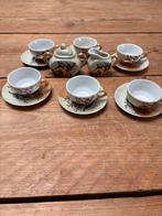 Miniatuur Japanse theeset - decoratief verzamelobject, Ophalen, Zo goed als nieuw, Porselein, Compleet servies