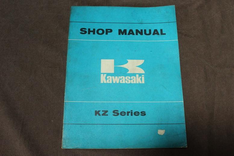 Kawasaki KZ400 twin SOHC 1974 motorcycle service manual, Ophalen of Verzenden, Kawasaki
