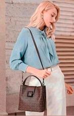 Stijlvolle Hand-/Schoudertas - Bruin of Zwart, Ophalen of Verzenden, Nieuw, Bruin, Schoudertasje