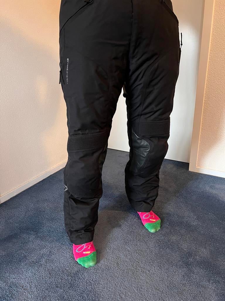 Motorbroek met uitneembare waterdichte voering, Ophalen of Verzenden, Tweedehands, Heren, Broek | textiel