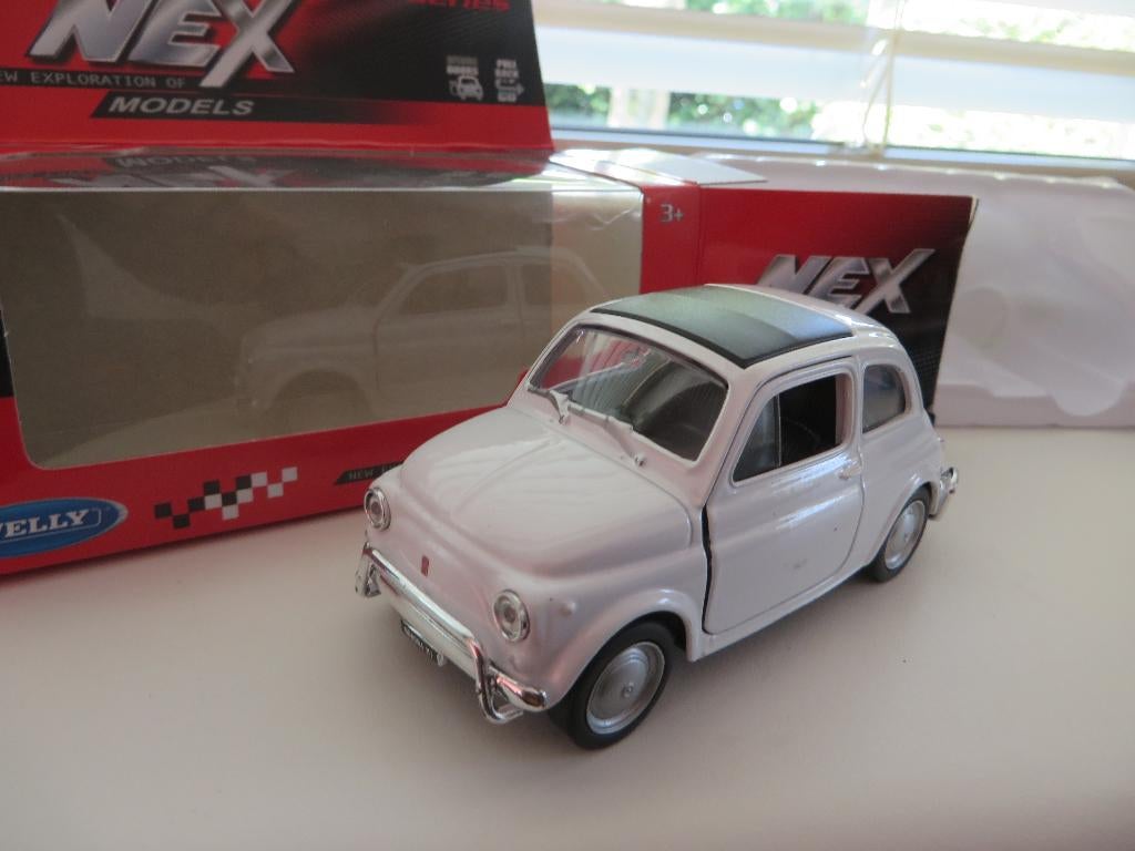 Welly Fiat 500, Ophalen of Verzenden, Nieuw, Auto, Overige merken