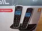 Fysic FX-6020 DECT Telefoon voor Senioren - Twinset, Ophalen of Verzenden, Nieuw, 2 handsets, Stralingsarm