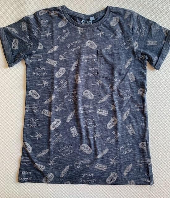 T Shirt van Scamp & Boys maat 122 zgan (Y403), Kinderen en Baby's, Kinderkleding | Maat 122, Zo goed als nieuw, Shirt of Longsleeve