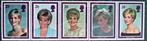 Herdenkingsmap met 5x 20 zegels DIANA Postfris - 1997, Ophalen of Verzenden, Postfris, Koningshuis