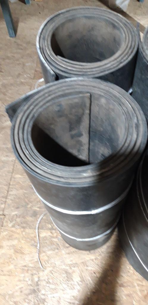 Rubber transport band rol van 4x1 meter, Ophalen