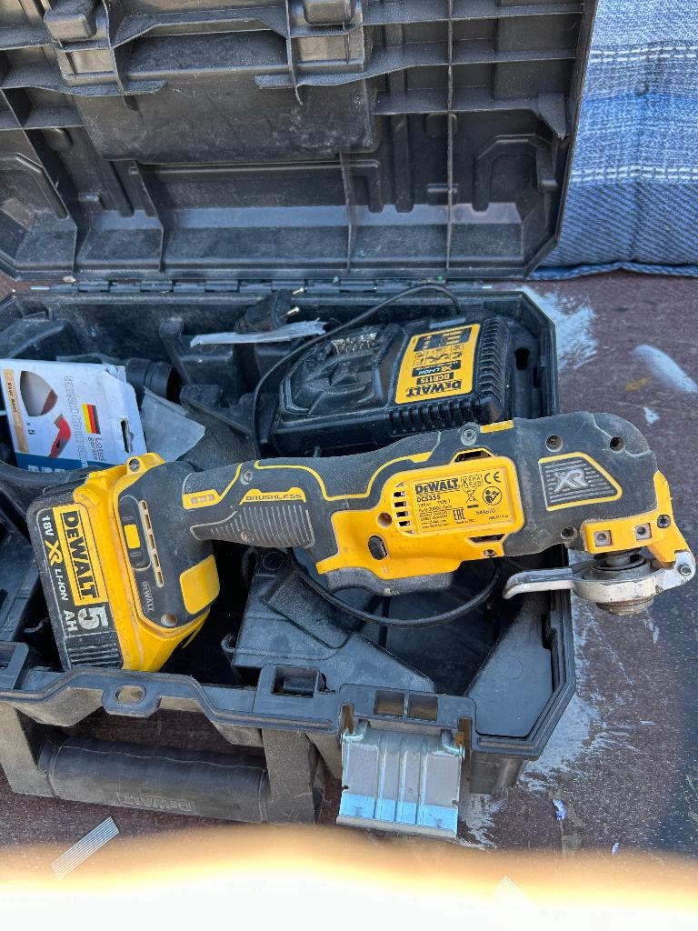 de walt accu multitool, Ophalen, Gebruikt