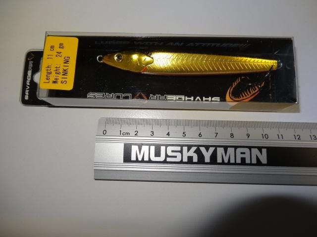 Kunstaas: Savage Gear Pencil Prey 110 Sinking pluggen, Watersport en Boten, Hengelsport | Roofvissen, Verzenden, Nieuw, Overige typen