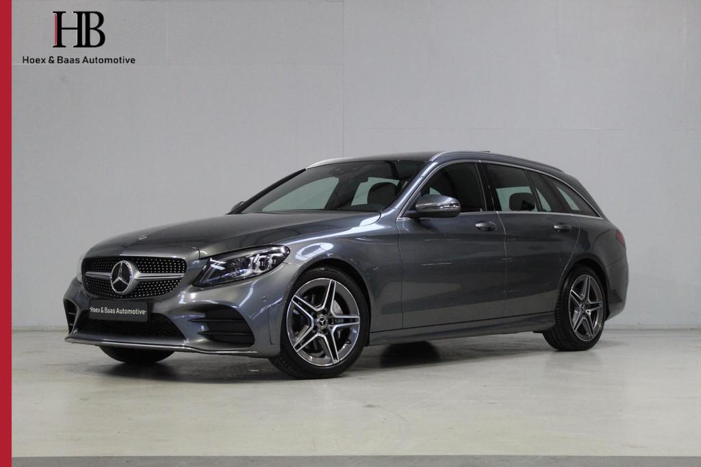 Mercedes C-klasse Estate 200 AMG/Pano/Trekhaak/Dodehoek, Automaat, 4 cilinders, 1465 kg, 184 pk