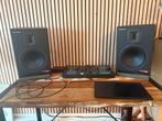 Samson Rubicon R8a actieve studiomonitoren (set), Audio, Tv en Foto, Luidsprekers, Gebruikt, 120 watt of meer, Front, Rear of Stereo speakers