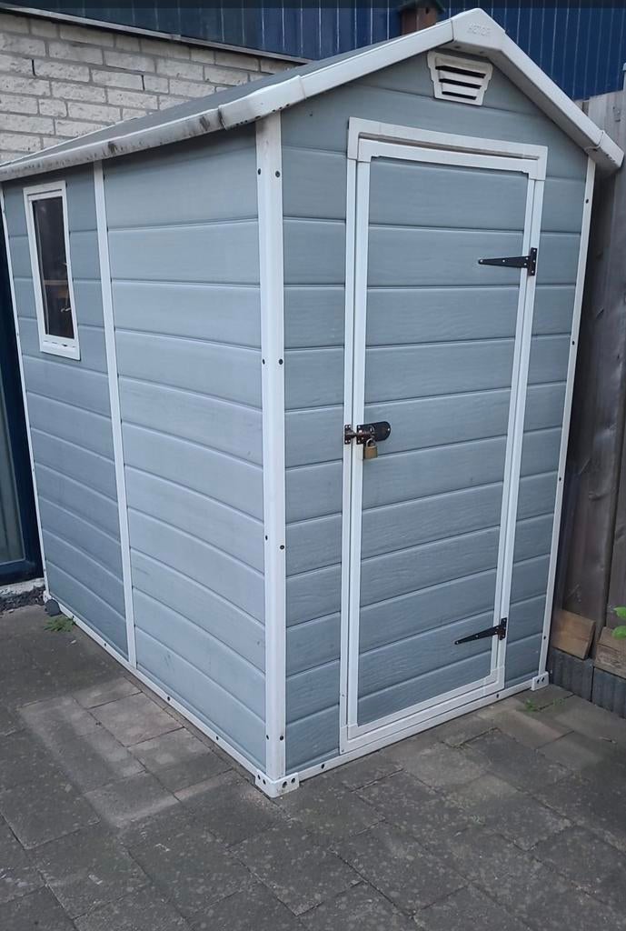 Tuin schuurtje, Gebruikt, Schuur, Zonder ramen, Ophalen