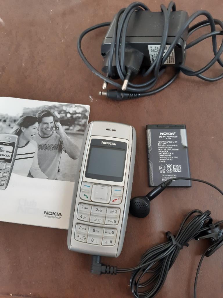 Nokia 1600 simlockvrij, Geen camera, Fysiek toetsenbord, Ophalen of Verzenden, Zo goed als nieuw