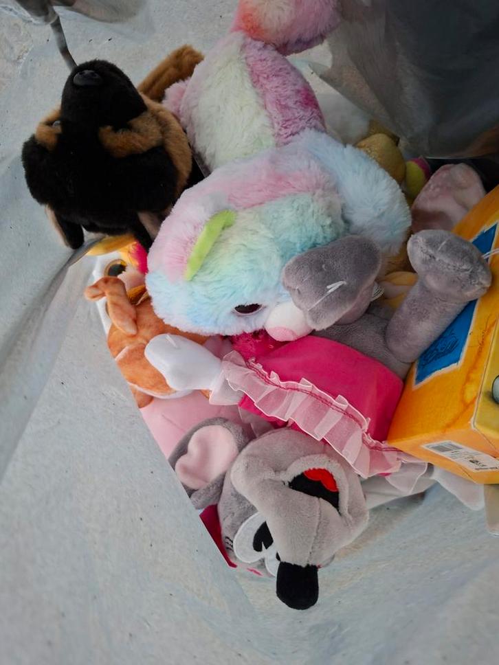 Grote zak vol knuffels in mooie staat, Kinderen en Baby's, Speelgoed | Knuffels en Pluche, Ophalen