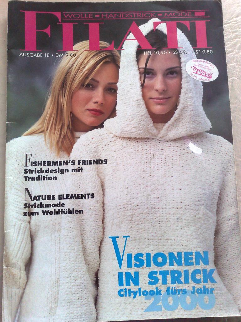 Filati Breimode nr. 18, Verzenden, Zo goed als nieuw, Breien, Patroon of Boek