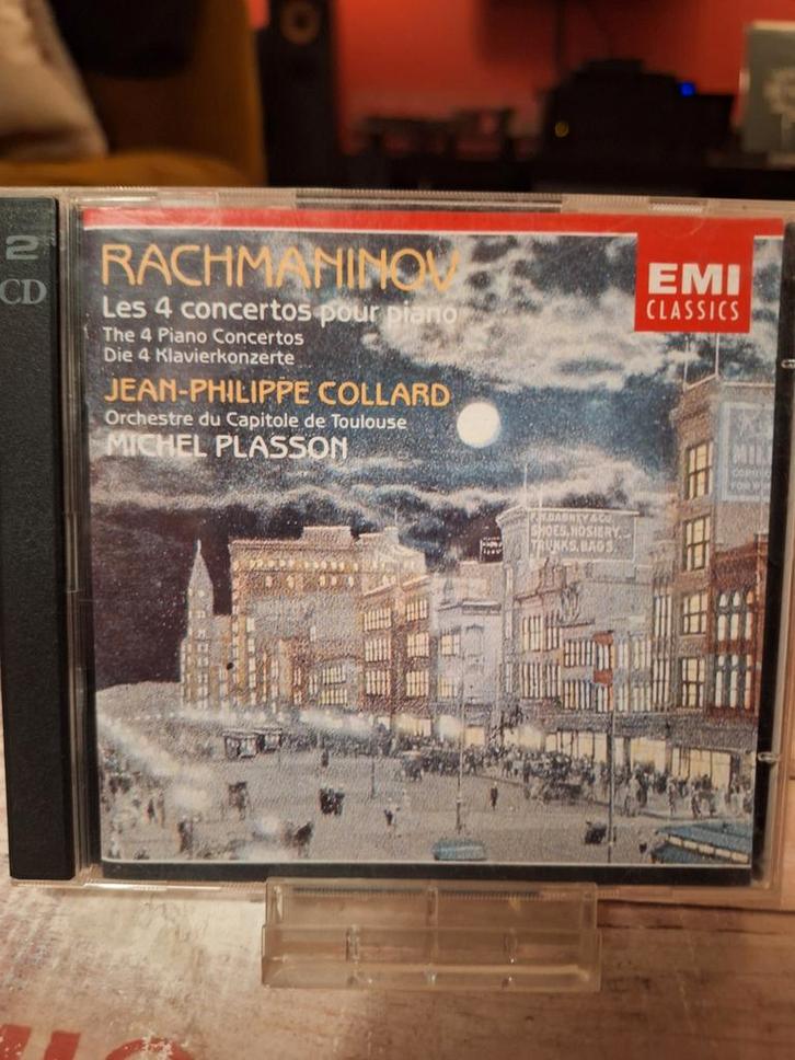 Rachmaninov - 4 Pianoconcerten, Cd's en Dvd's, Cd's | Klassiek, Ophalen of Verzenden