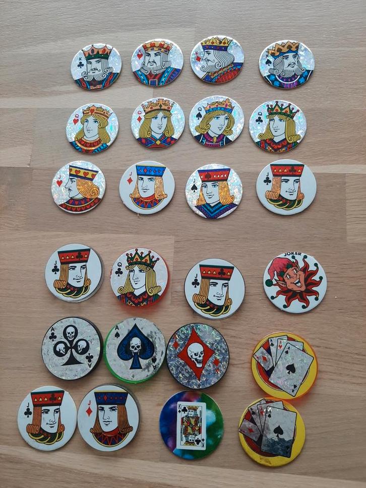 Flippo Pogs - Speelkaarten Thema, Verzamelen, Flippo's, Losse flippo's, Ophalen of Verzenden