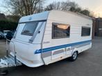 Hobby 440 Exclusive/ Nette caravan/ Lichte schade, Ophalen, Zilver of Grijs, Benzine, SUV of Terreinwagen