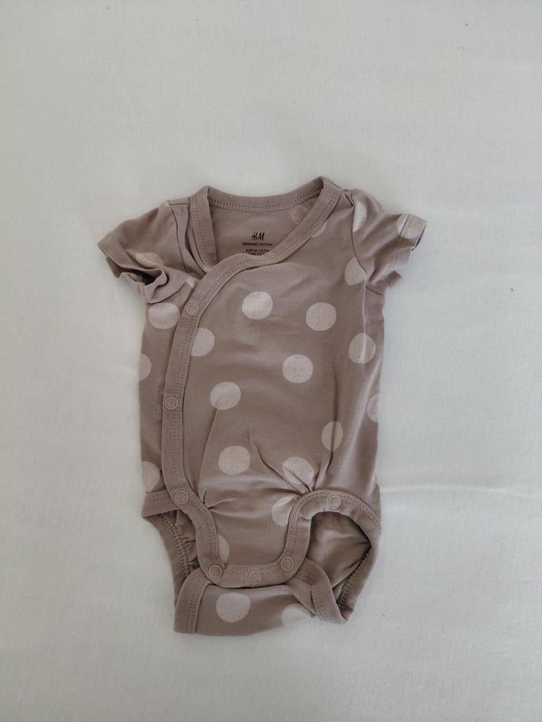 Overslag romper - maat 50, Kinderen en Baby's, Babykleding | Maat 50, Nacht- of Onderkleding, Jongetje of Meisje, Ophalen of Verzenden