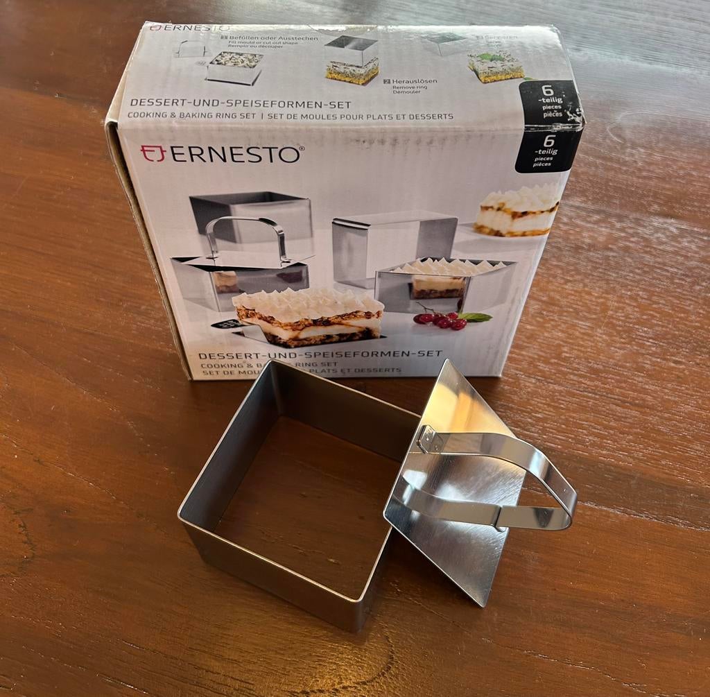 Ernesto dessert- en voedselvormenset, Ophalen of Verzenden, Nieuw
