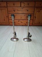 2 x lampenvoet, Ophalen, Zo goed als nieuw, Metaal, Minder dan 50 cm