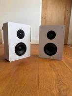 2x Argon Audio Alto 4 Wall speakers - Wit, Zo goed als nieuw, Minder dan 60 watt, Front, Rear of Stereo speakers, Ophalen