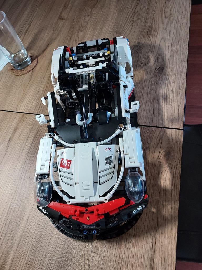Lego Porsche 911 RSR met verlichting, Kinderen en Baby's, Speelgoed | Duplo en Lego, Ophalen of Verzenden