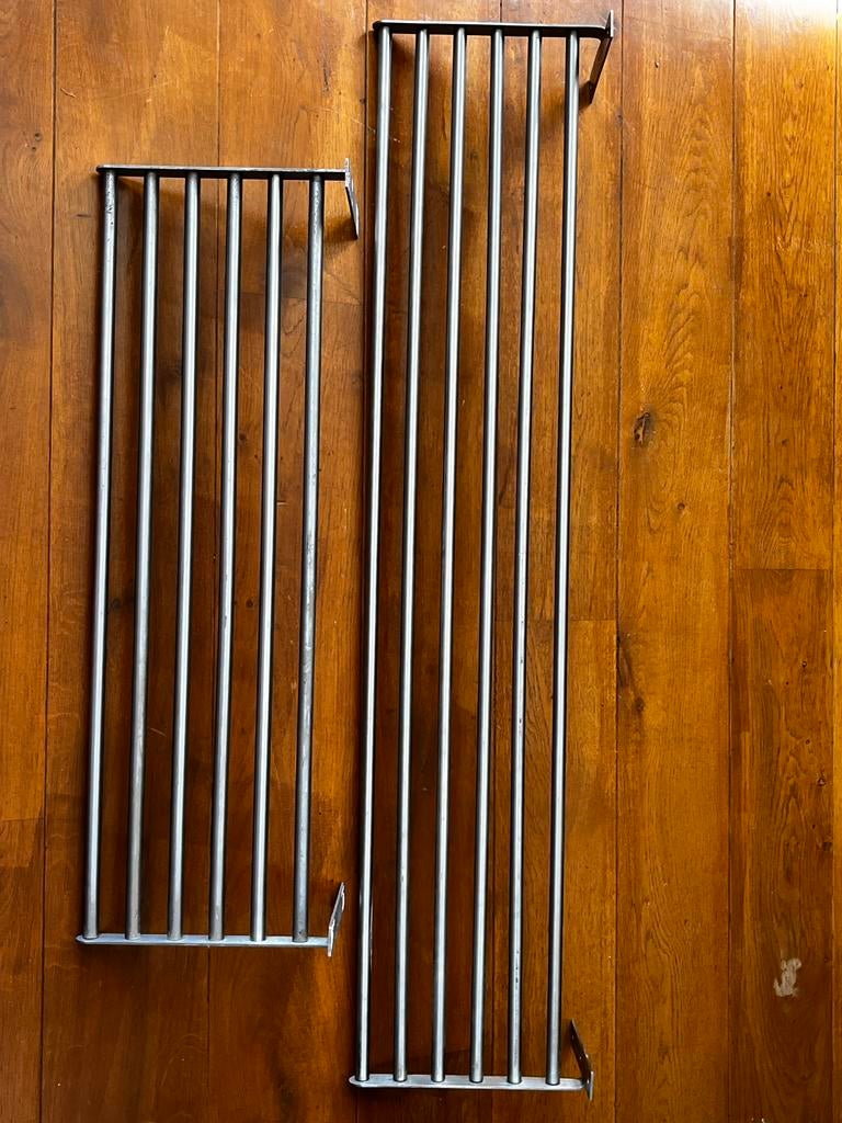 2x RVS Handdoekrek / Droogrek - Diverse Maten, Ophalen, Gebruikt