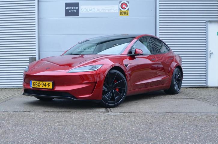 Tesla Model 3 Performance AWD 78 kWh Highland AutoPilot4.0 R, Auto's, Tesla, Bedrijf, Te koop, Model 3, 4x4, ABS, Achteruitrijcamera