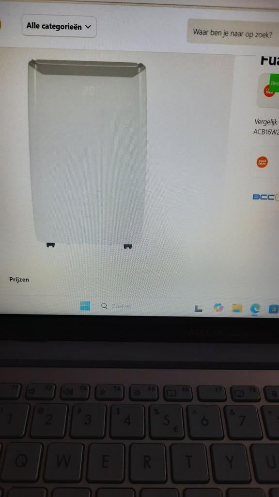 Heb er 2 te koop Eurom Polar 12 C 12000 BTU Mobiele Airco, Witgoed en Apparatuur, Airco's, Gebruikt, Minder dan 60 m³, 3 snelheden of meer