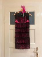 Carnavalsjurkje met franjels + accessoire, Kleding | Dames, Carnavalskleding en Feestkleding, Ophalen of Verzenden, Zo goed als nieuw