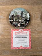 Wandbord Amsterdam Waterlooplein (Mosa), Antiek en Kunst, Ophalen