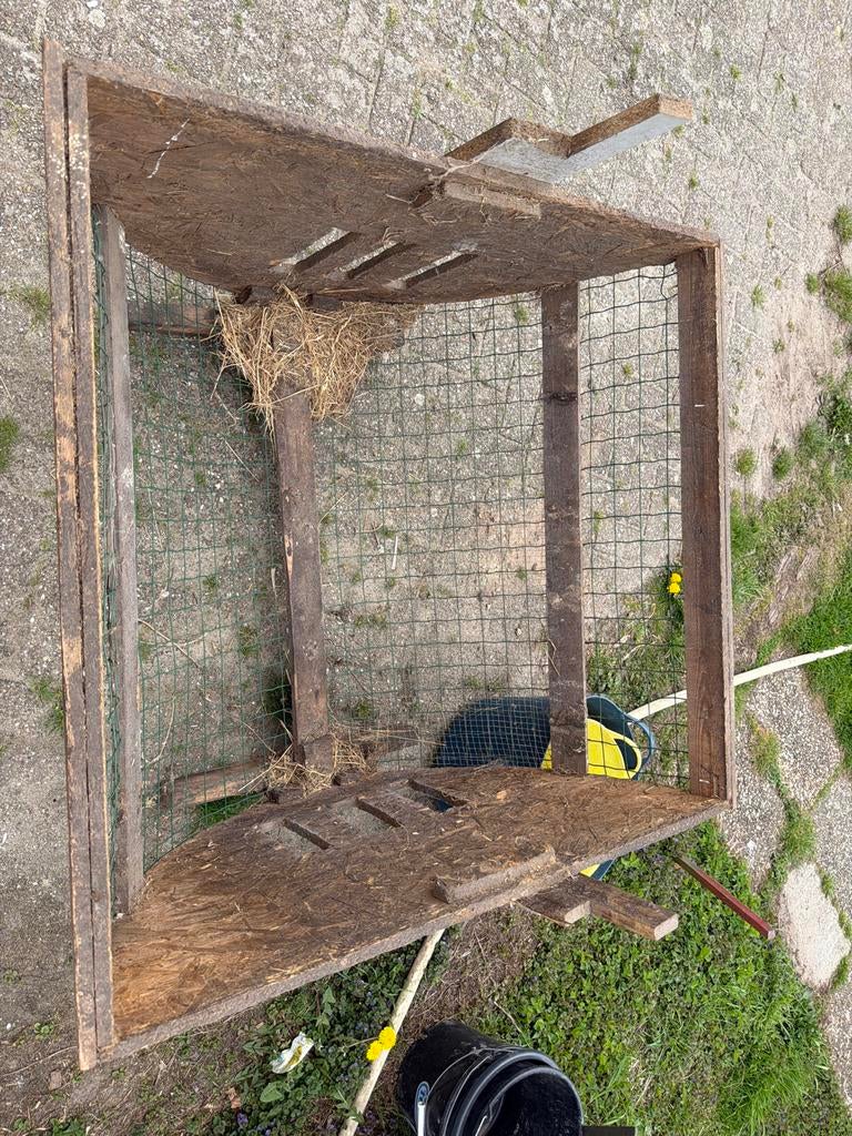 Open voerbak voor geiten, paarden, of schapen, Dieren en Toebehoren, Ophalen