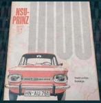 NSU PRINZ 1000 instructieboekje,nederlandstalig, Ophalen of Verzenden