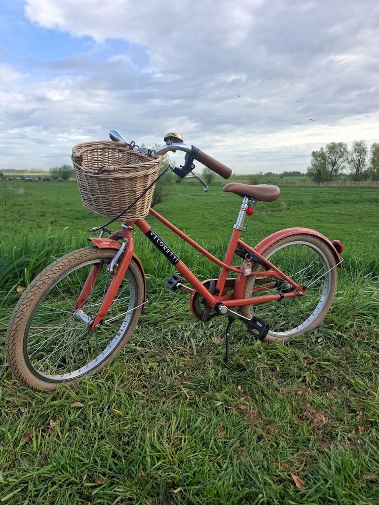 Veloretti kinderfiets 20 inch met mandje, Ophalen, Gebruikt, 20 inch of meer, Veloretti