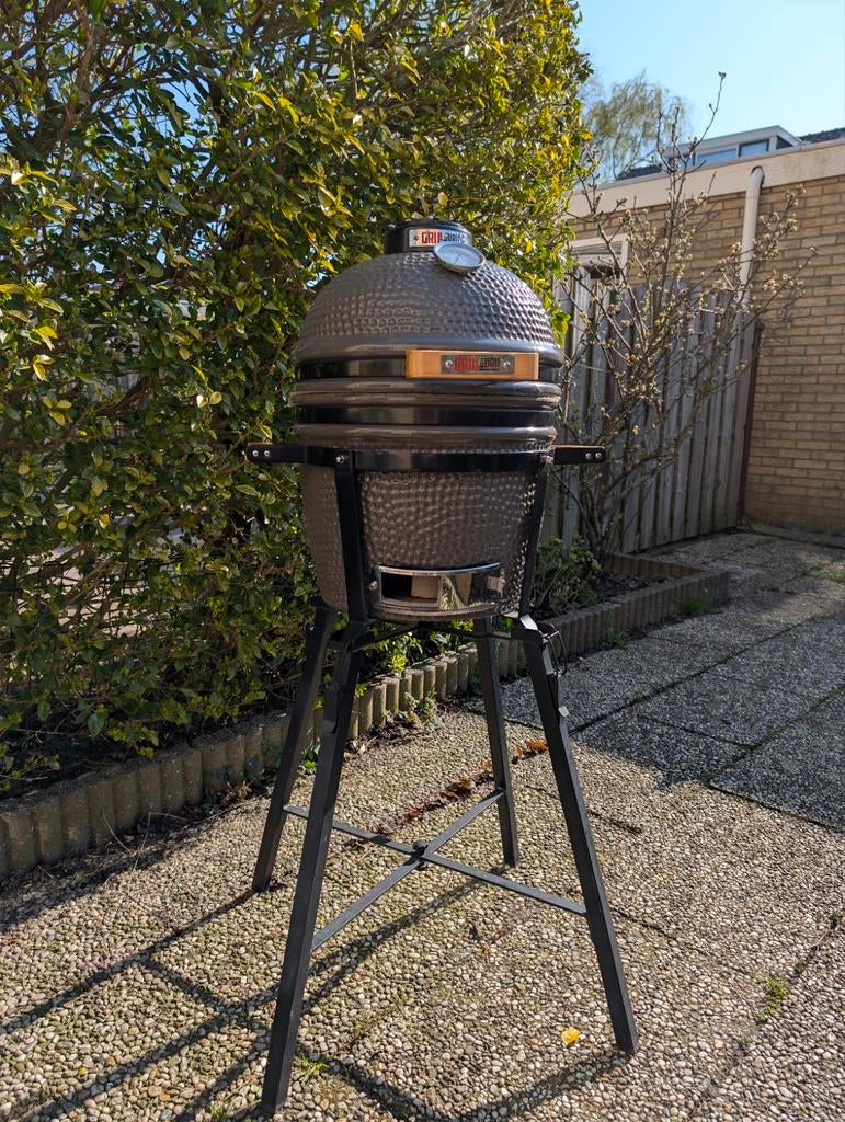 Grill Guru Kamado Compact - Perfect voor kleine ruimtes, Ophalen, Gebruikt, Grill Guru
