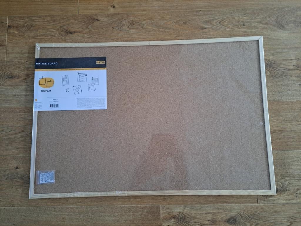 Prikbord - nieuw - nog in verpakking, Huis en Inrichting, Woonaccessoires | Memoborden, Ophalen, Nieuw