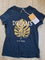 Nieuw! Name it shirt t-shirt korte mouw blauw mt 122 / 128, Kinderen en Baby's, Kinderkleding | Maat 122, Meisje, Nieuw, Ophalen of Verzenden